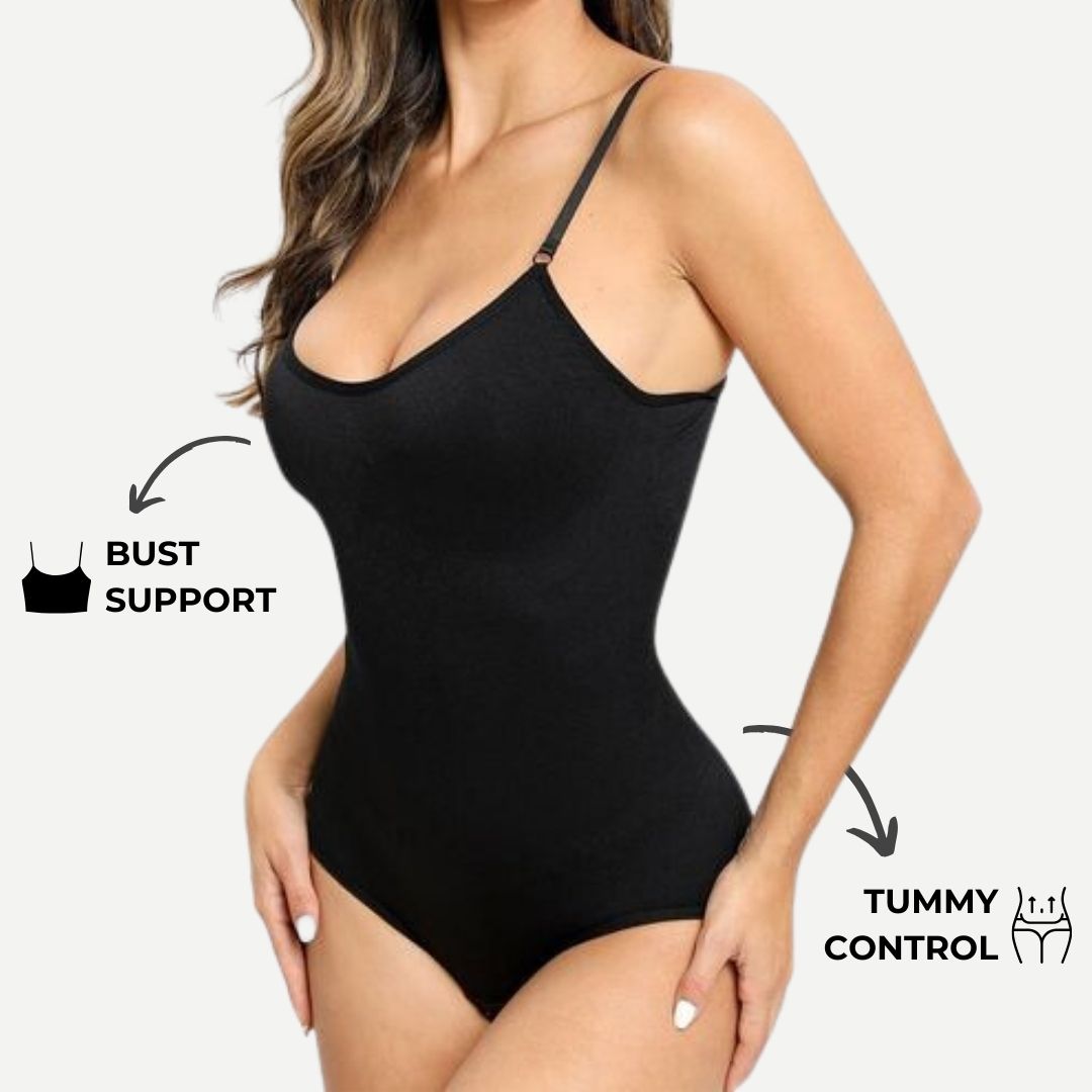 Shapify Anti-Scratch Stretchable Stockings, Bodysuit & High Waist Tummy Tucker Combo