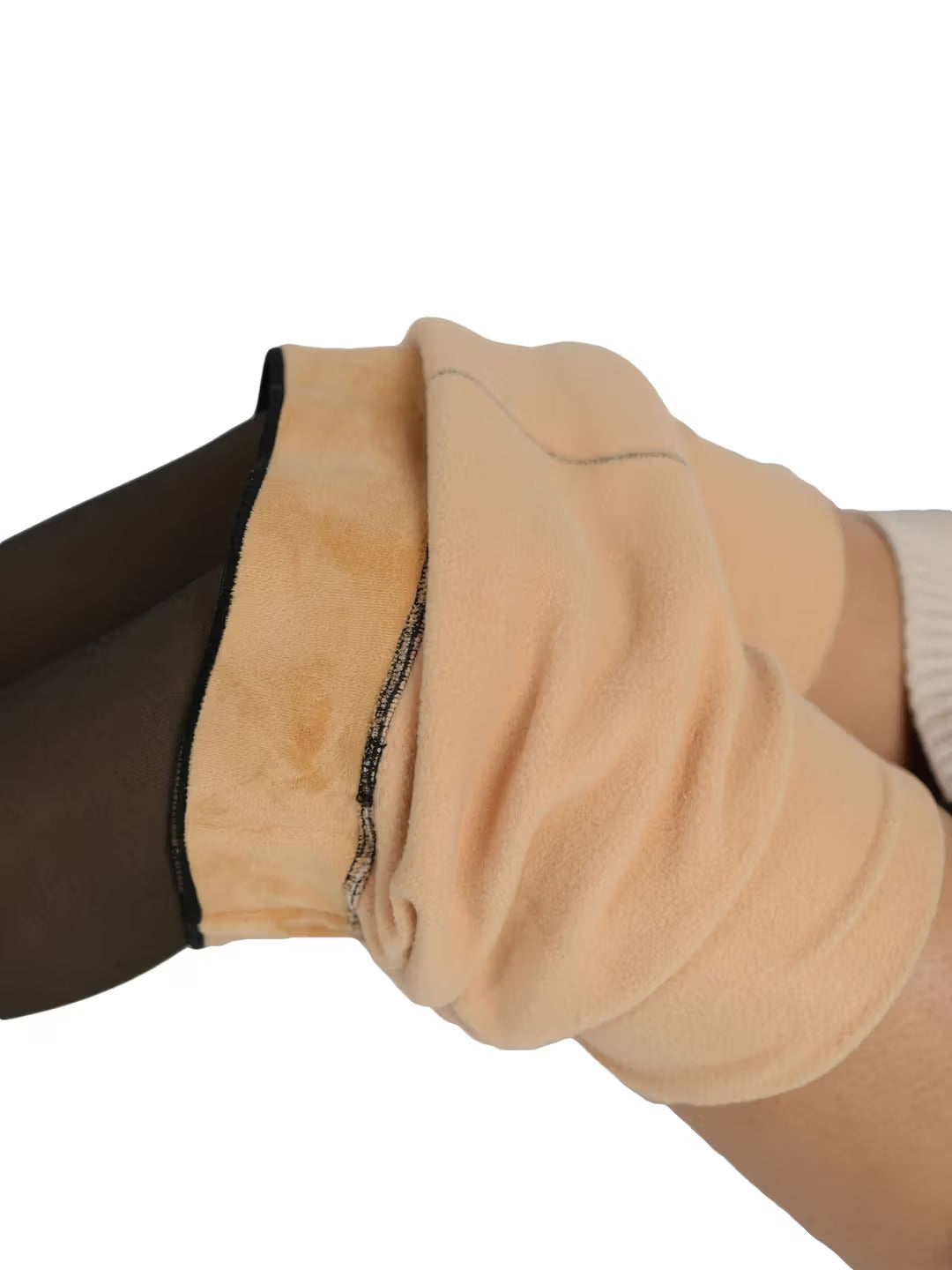 Shapify Thermal Winter Warm Fleece Translucent Stockings
