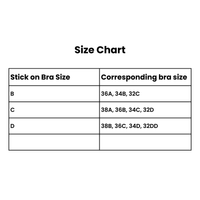 Shapify Backless Silicone Fabric Sticky Bra