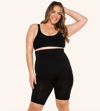 Shapify Anti-Scratch Stretchable Stockings, Bodysuit & High Waist Tummy Tucker Combo