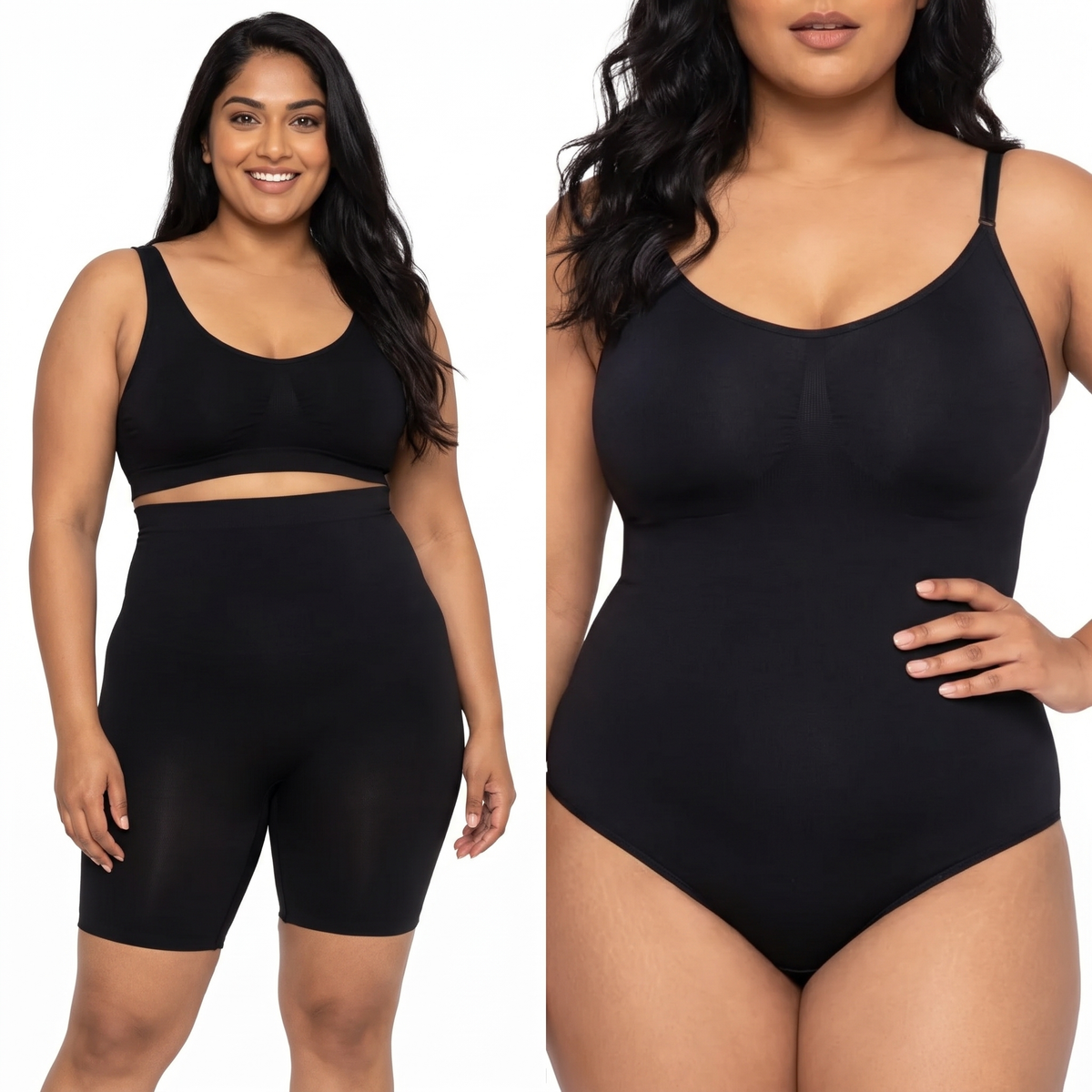 Shapify Premium Bodysuit & Shapify High Waist Tummy Tucker Combo